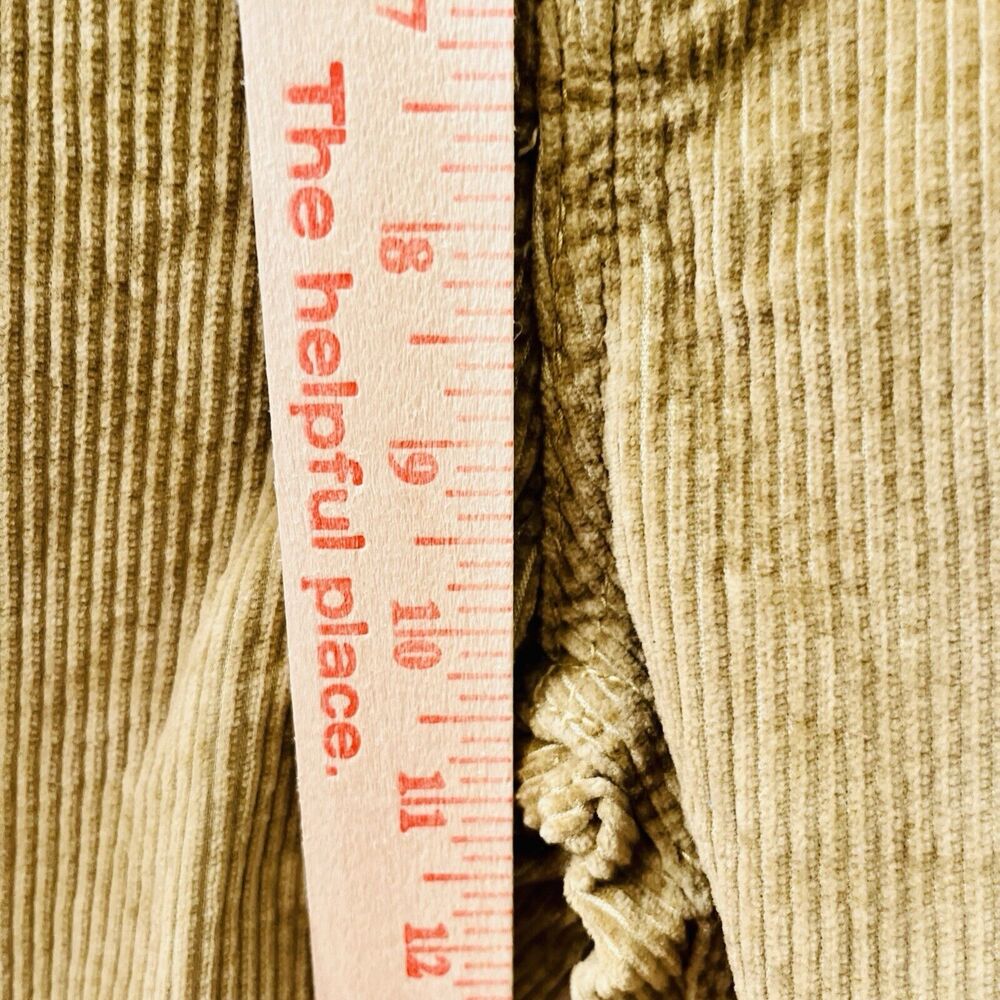 Levis Low Pro Thick Corduroy Pants Women 27 X 30 Golden Brown Relaxed Straight - Picture 6 of 9
